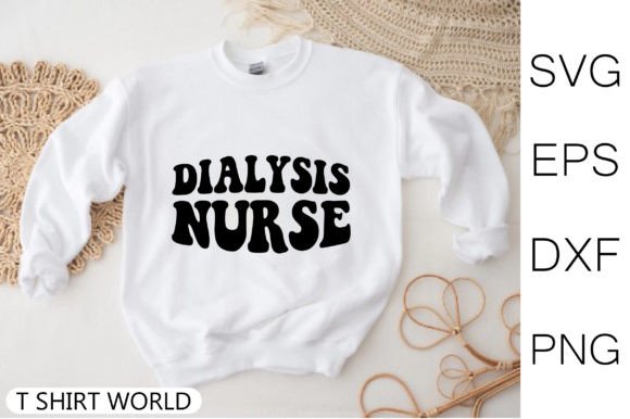 Dialysis Nurse Retro Svg Graphics