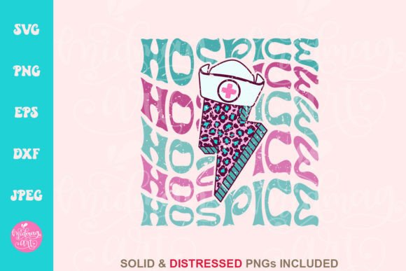 Hospice Lightning Bolt SVG, Nurse Png Graphics