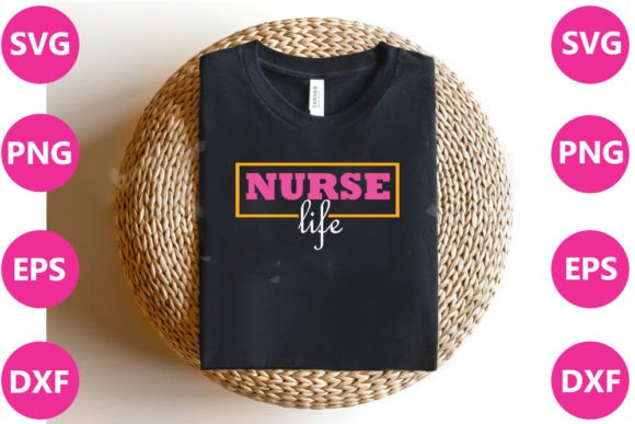 NURSE LIFE- Nurse Retro Svg Graphics