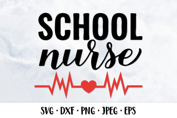 Nurse School SVG. Nurse Quote Graphics