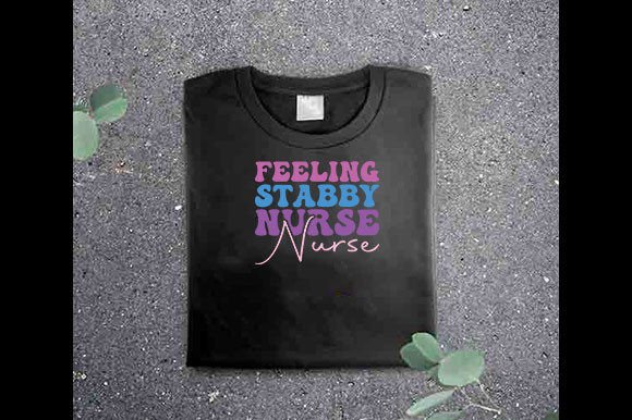 Retro Nurse SVG Design, Graphics T-Shirt Designs