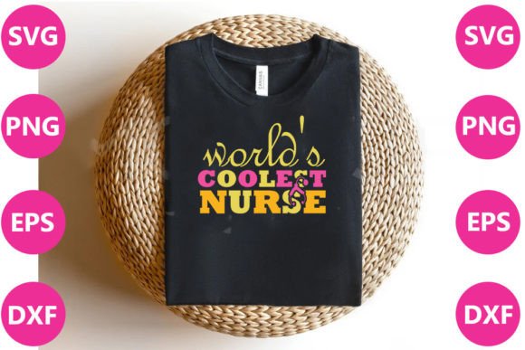 World's Coolest Nurse - Nurse Retro Svg